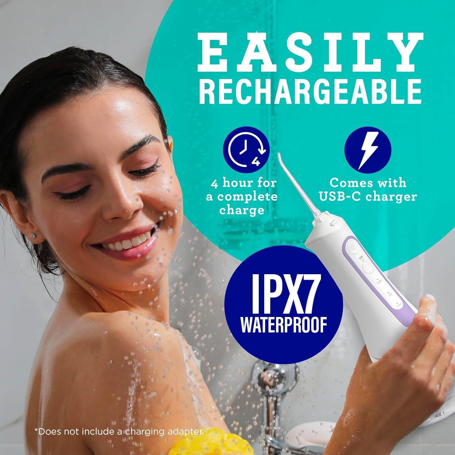 Irrigador Dental GuruNanda 2.0 XL Inalámbrico 380ml 4 Modos