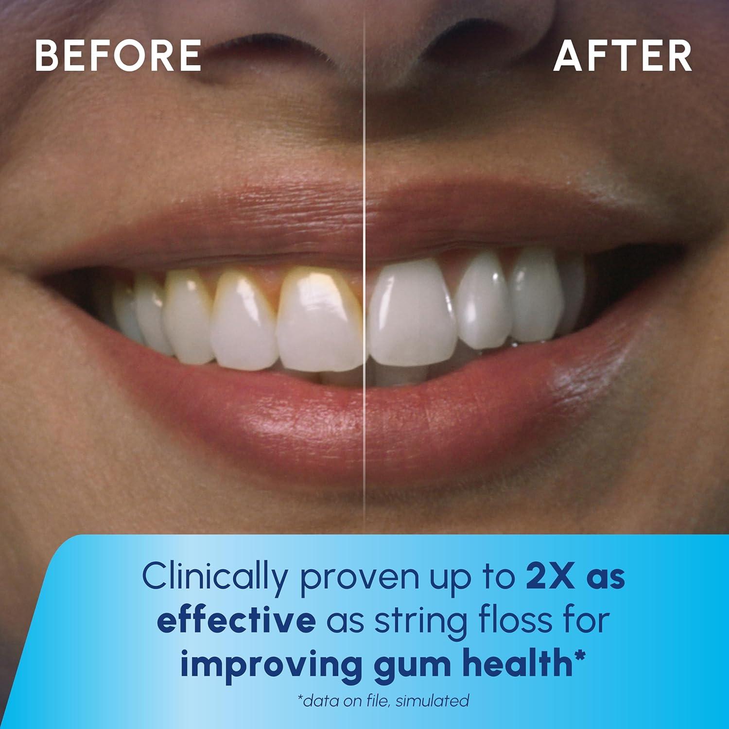 Hilo Dental Portátil Recargable Waterpik WF-20 Azul - 2 Puntas