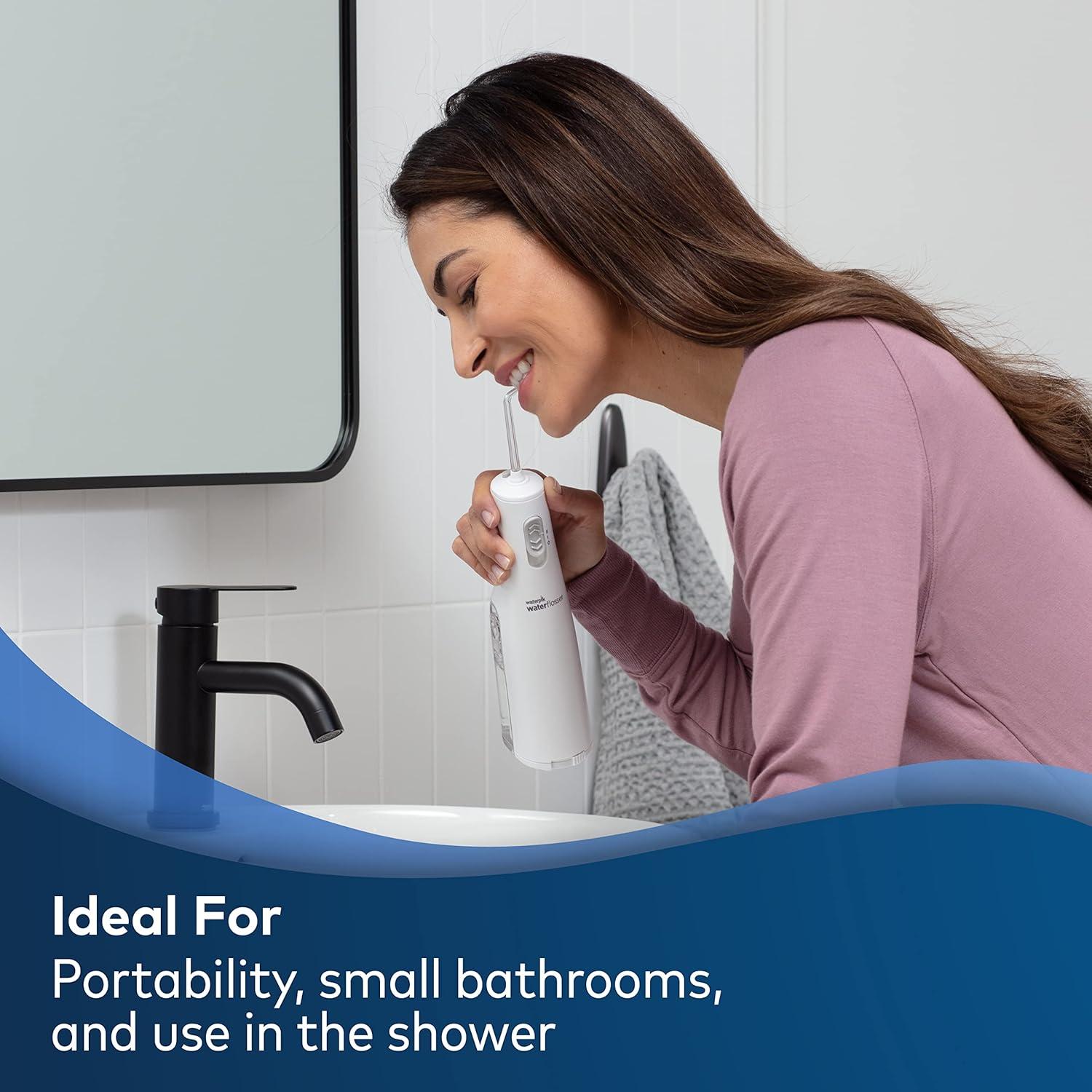 Hilo Dental Portátil Waterpik Cordless Express WF-02 Blanco