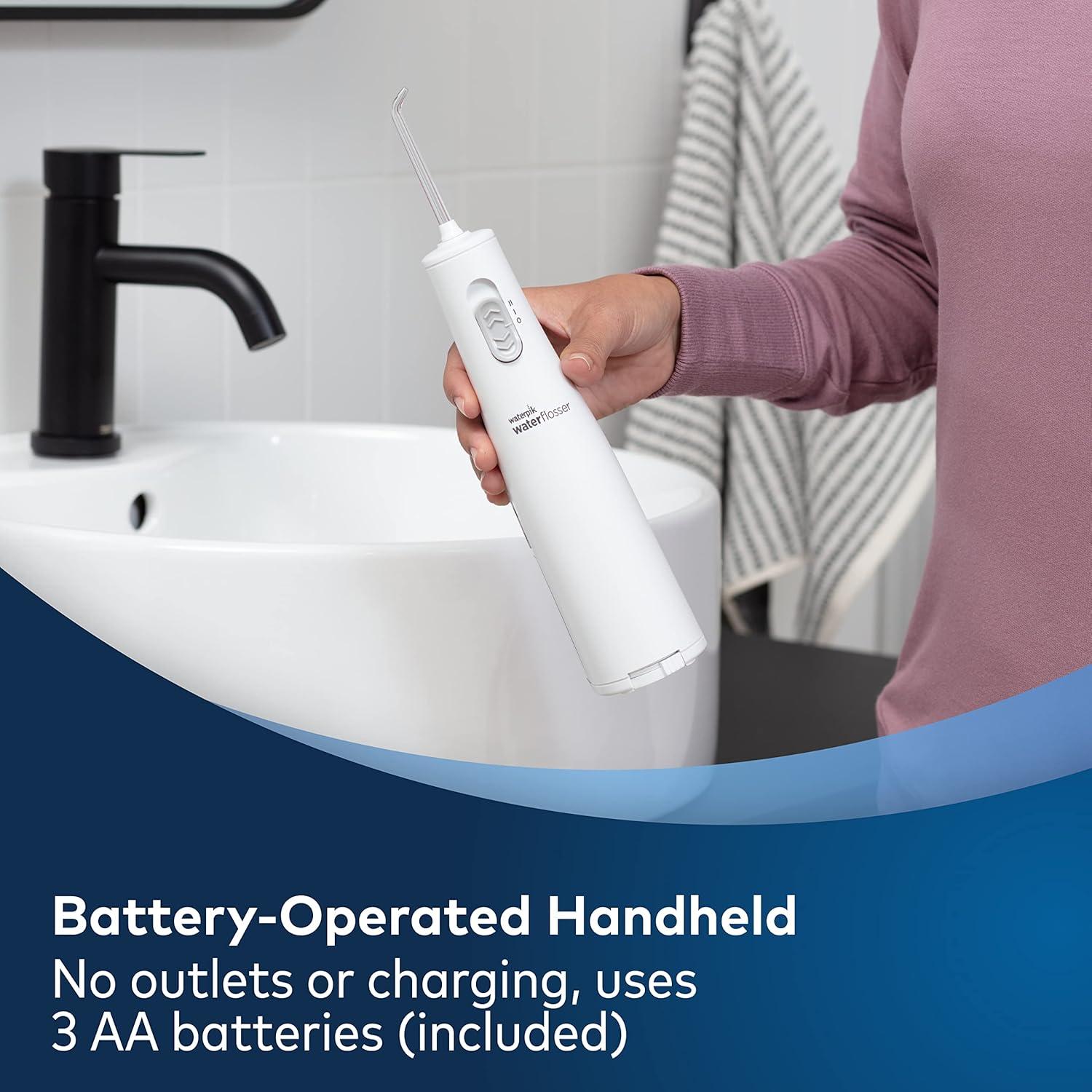 Hilo Dental Portátil Waterpik Cordless Express WF-02 Blanco