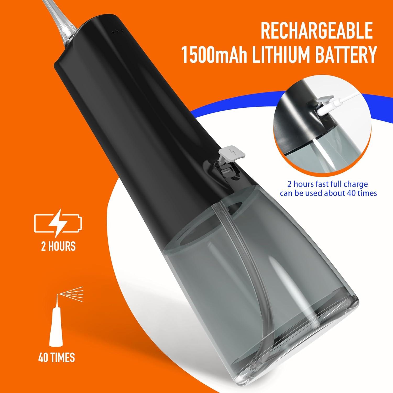 Hilo Dental Portátil Inalámbrico Infiwarden 1500 mAh IPX7