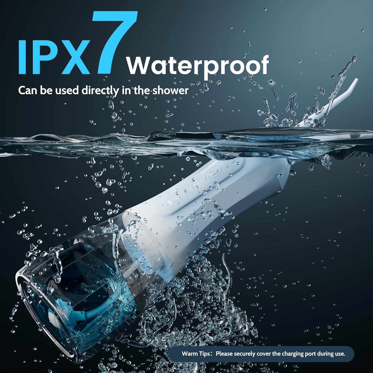 Hilo Dental de Agua VOLTLEAP Pwf2023 IPX7 320ml Azul