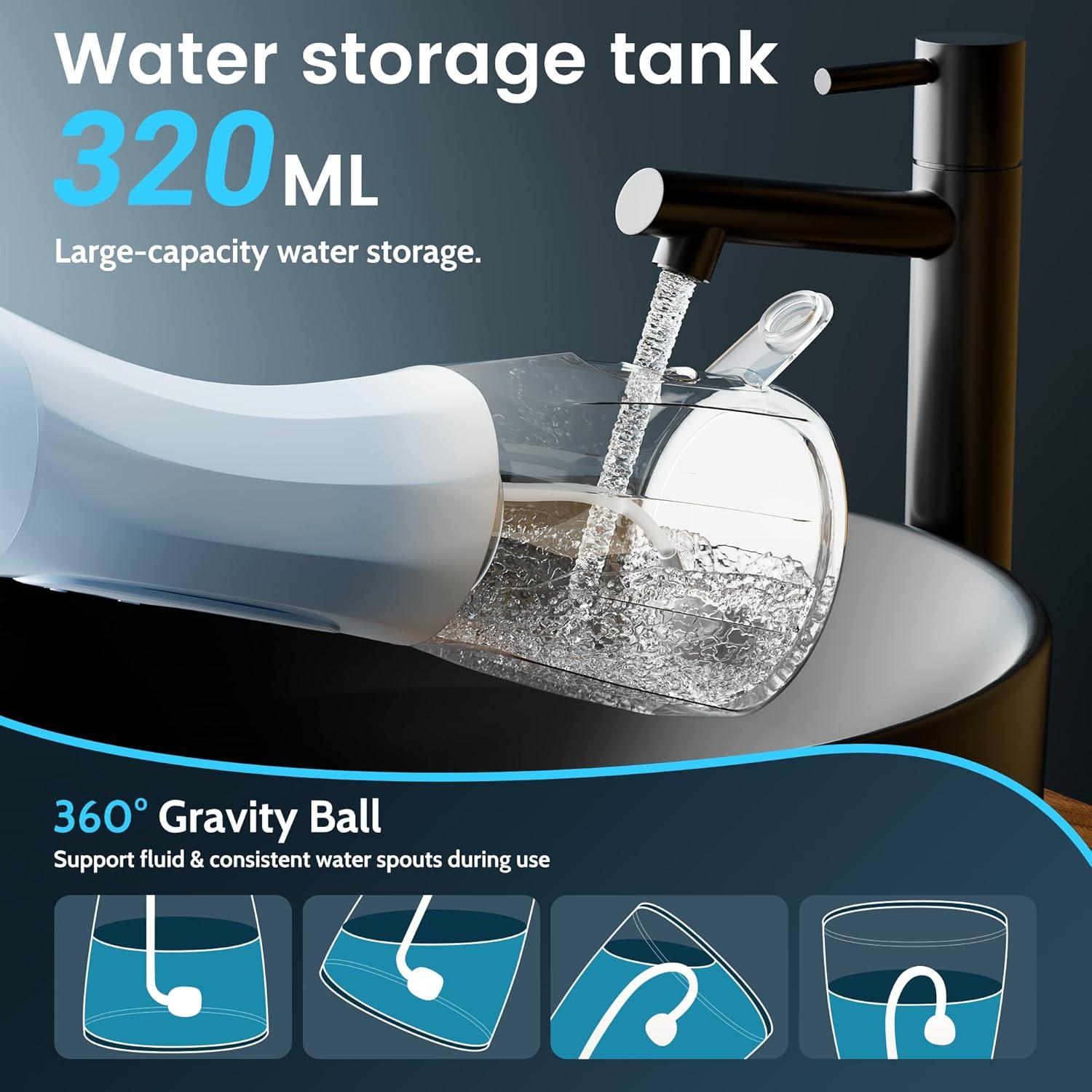 Hilo Dental de Agua VOLTLEAP Pwf2023 IPX7 320ml Azul