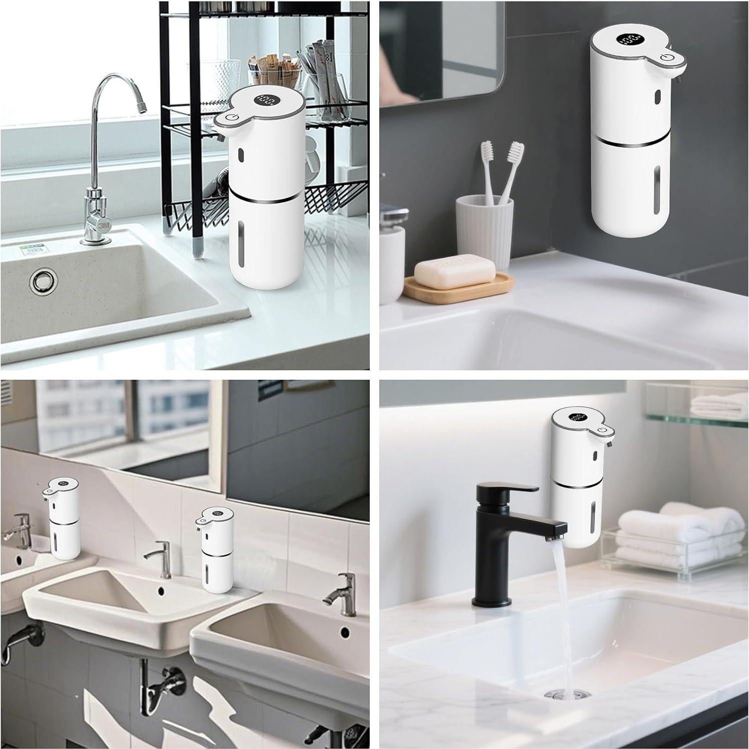 Dispensador Automático de Jabón OHIFAST 380mL Sin Contacto