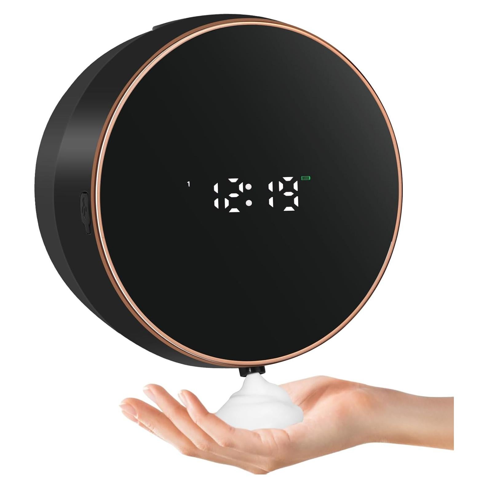 Dispensador Automático de Jabón Espuma Monstake 300ml Negro