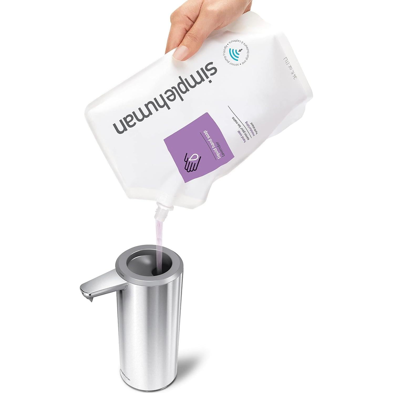 Dispensador de Jabón Líquido simplehuman 266 ml con Sensor Automático