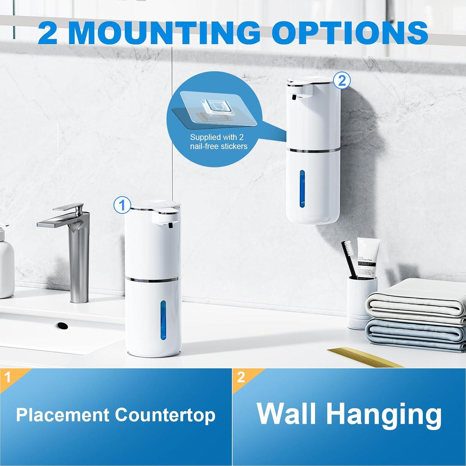 Dispensador Automático de Jabón Líquido Amyzavls 380ml USB