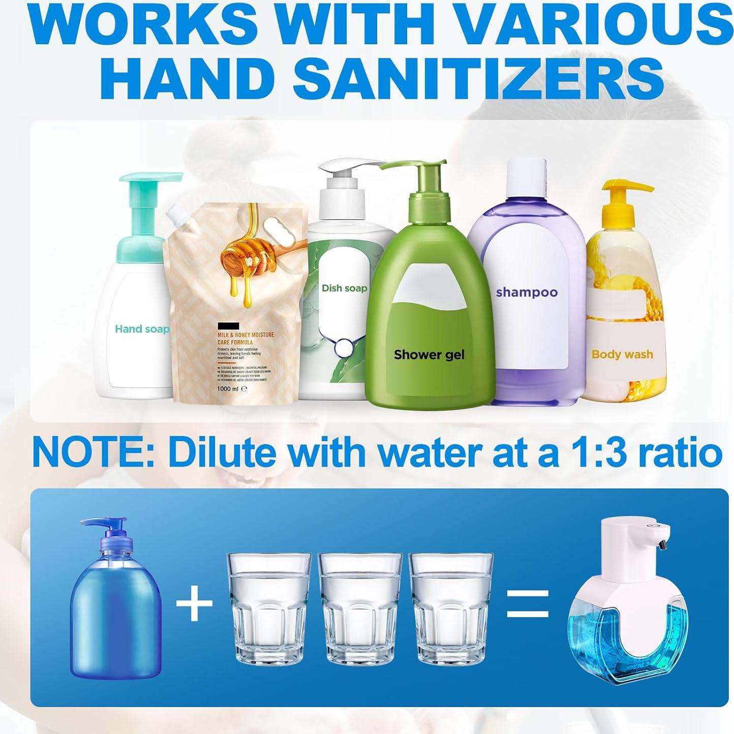 Dispensador Automático de Jabón Espumoso Fantictas 420ml