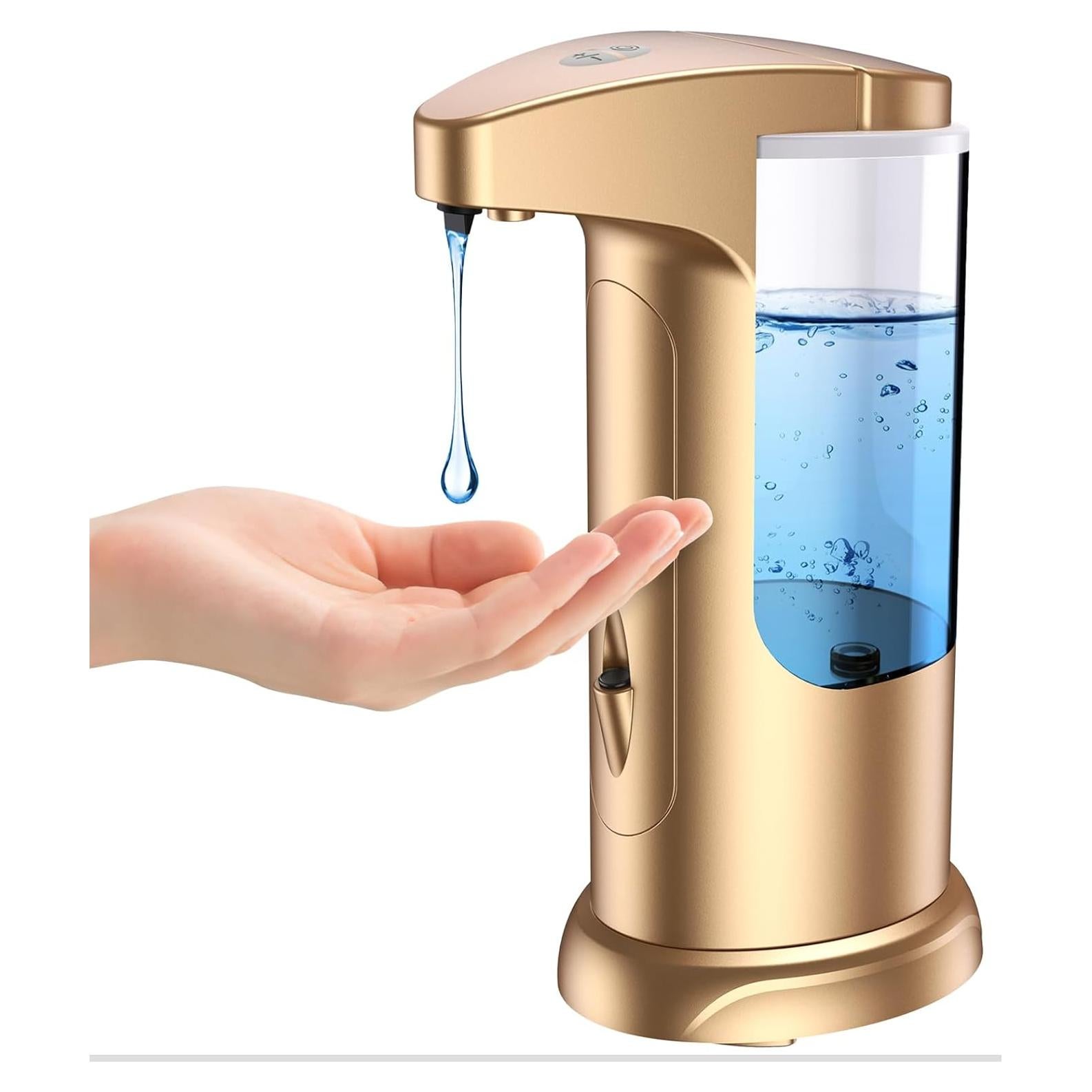 Dispensador de Jabón Automático AMIR 370ml Oro Rosa