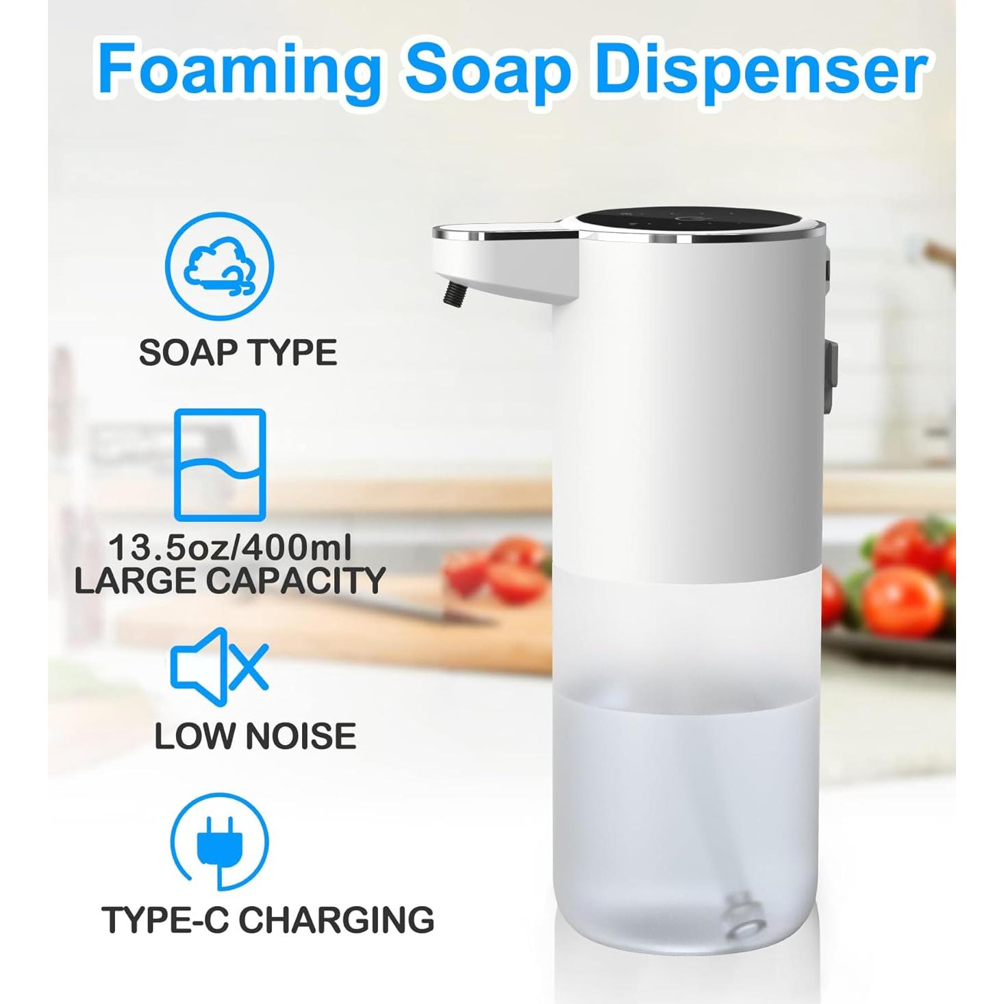 Dispensador de Jabón Espumoso Josnown 400ml Automático USB