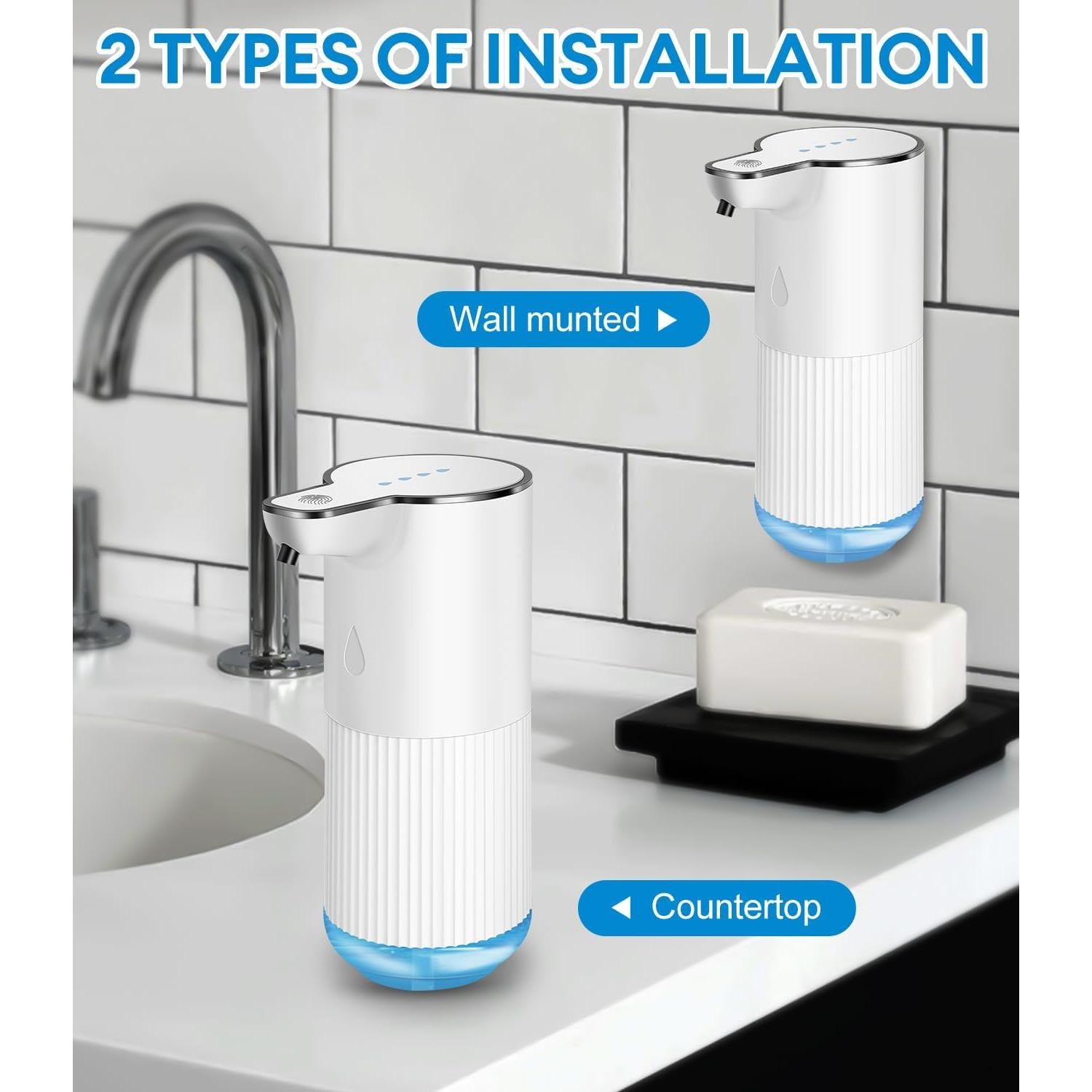 Dispensador Automático de Jabón Líquido Qyvorae 335ml Sin Contacto