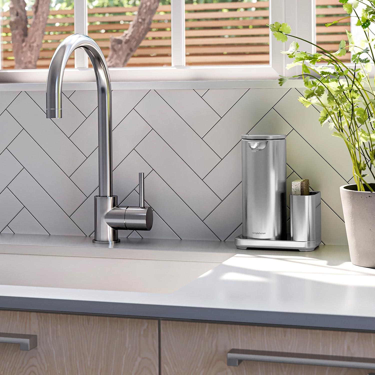 Bomba de Jabón Automática Simplehuman 14 oz Acero Inoxidable