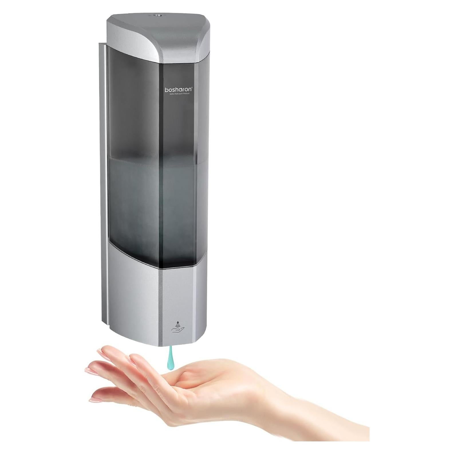 Dispensador Automático de Jabón Bosharon 700ml Sin Contacto Plata