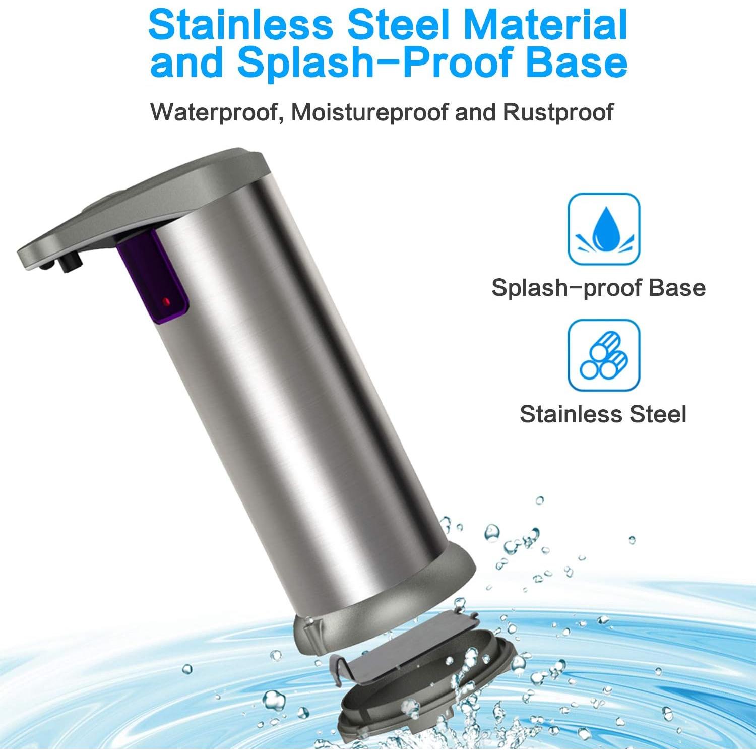 Dispensador de Jabón Automático MOT Acero Inoxidable 285ml