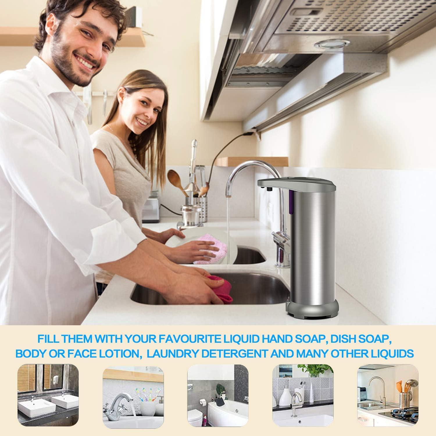 Dispensador de Jabón Automático MOT Acero Inoxidable 285ml