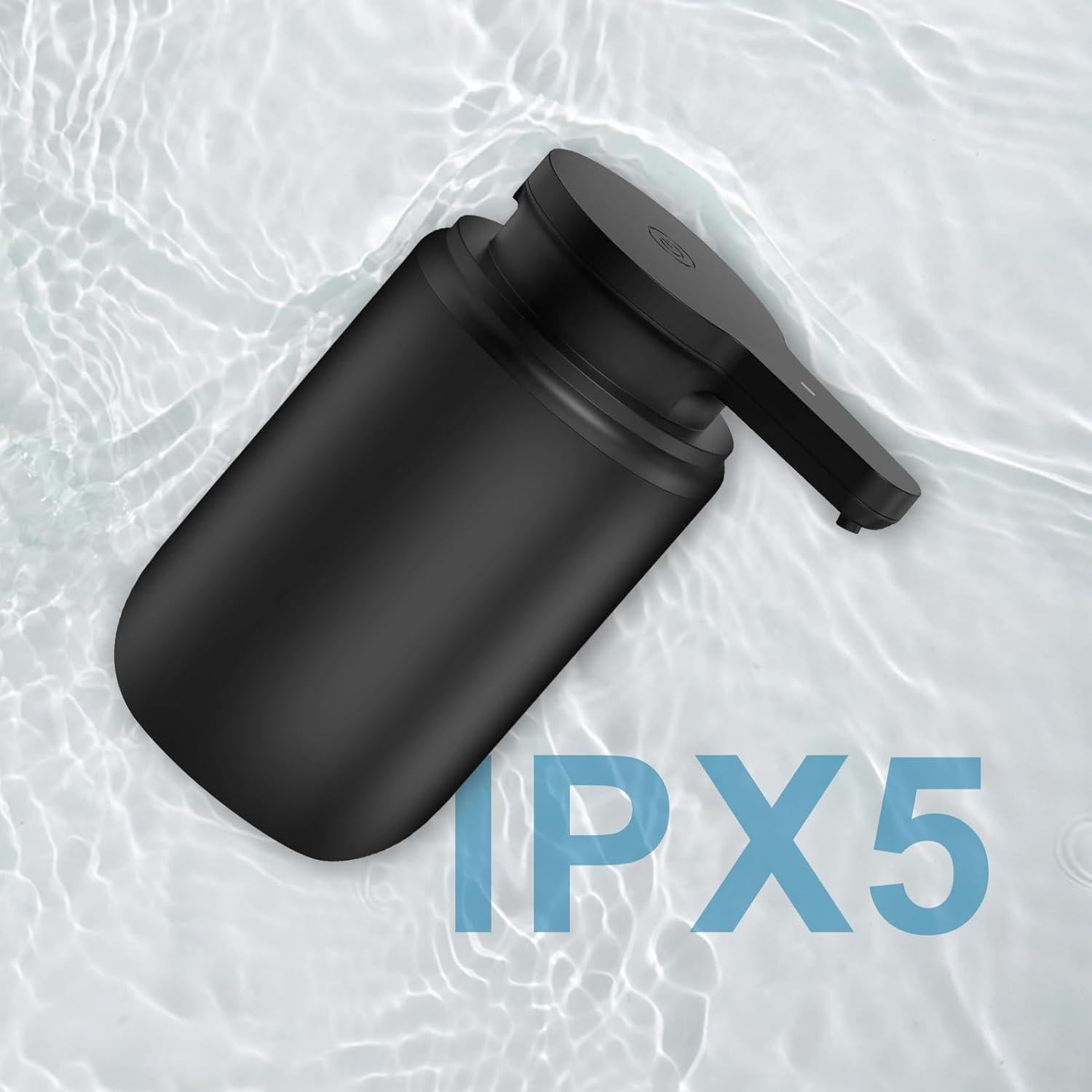 Dispensador Automático de Jabón Espumoso Mamiddle 300ml Negro