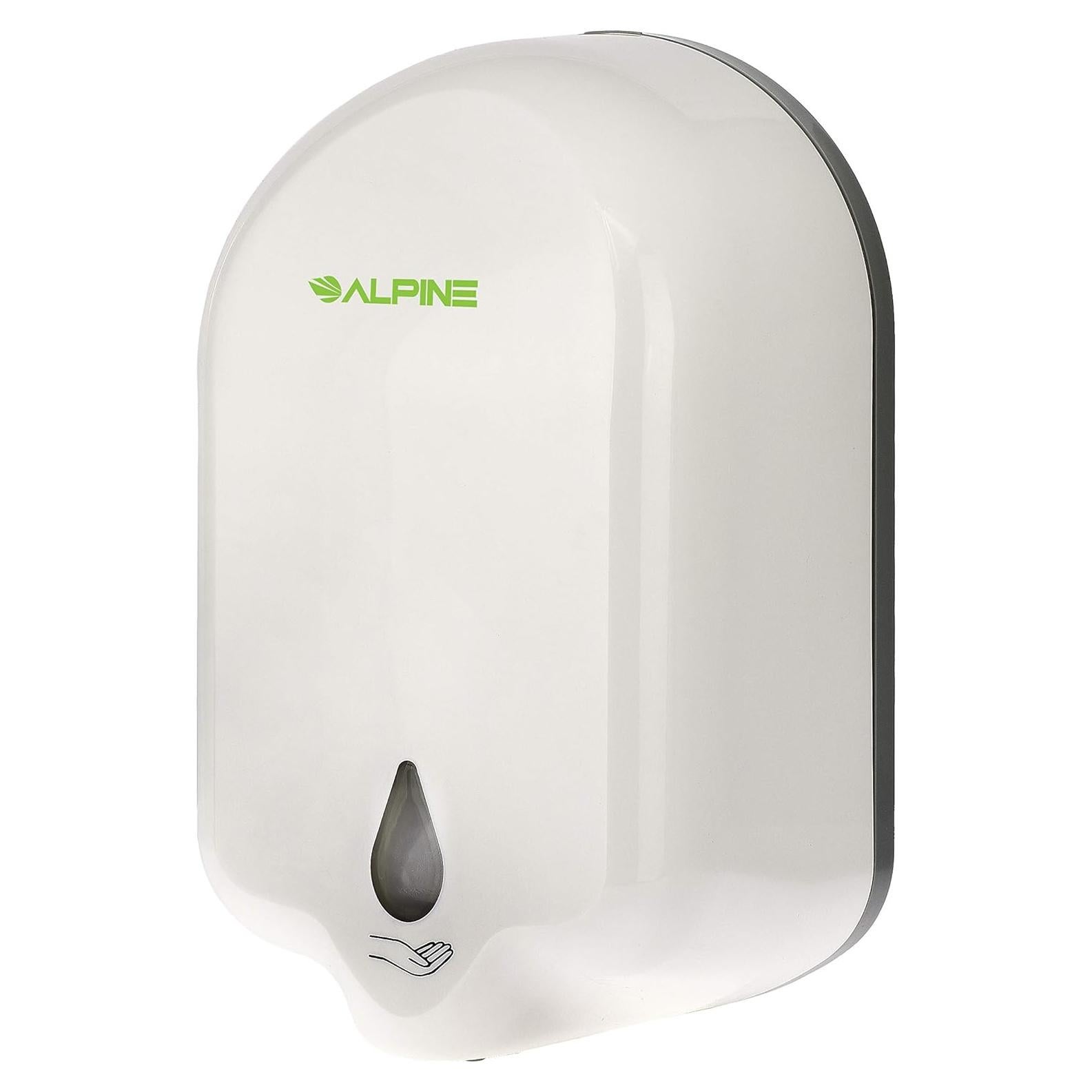 Dispensador Automático de Jabón Alpine 1100 ml Pared Sin Contacto