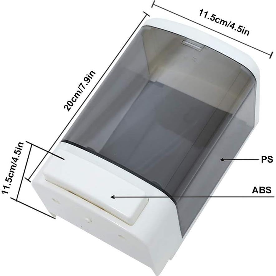 Dispensador de Jabón Manual Evhome 1000ml Montado en Pared