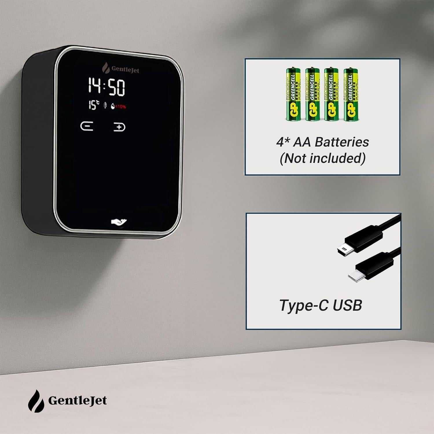 Dispensador Automático de Jabón GentleJet AuraJet - 480 ml