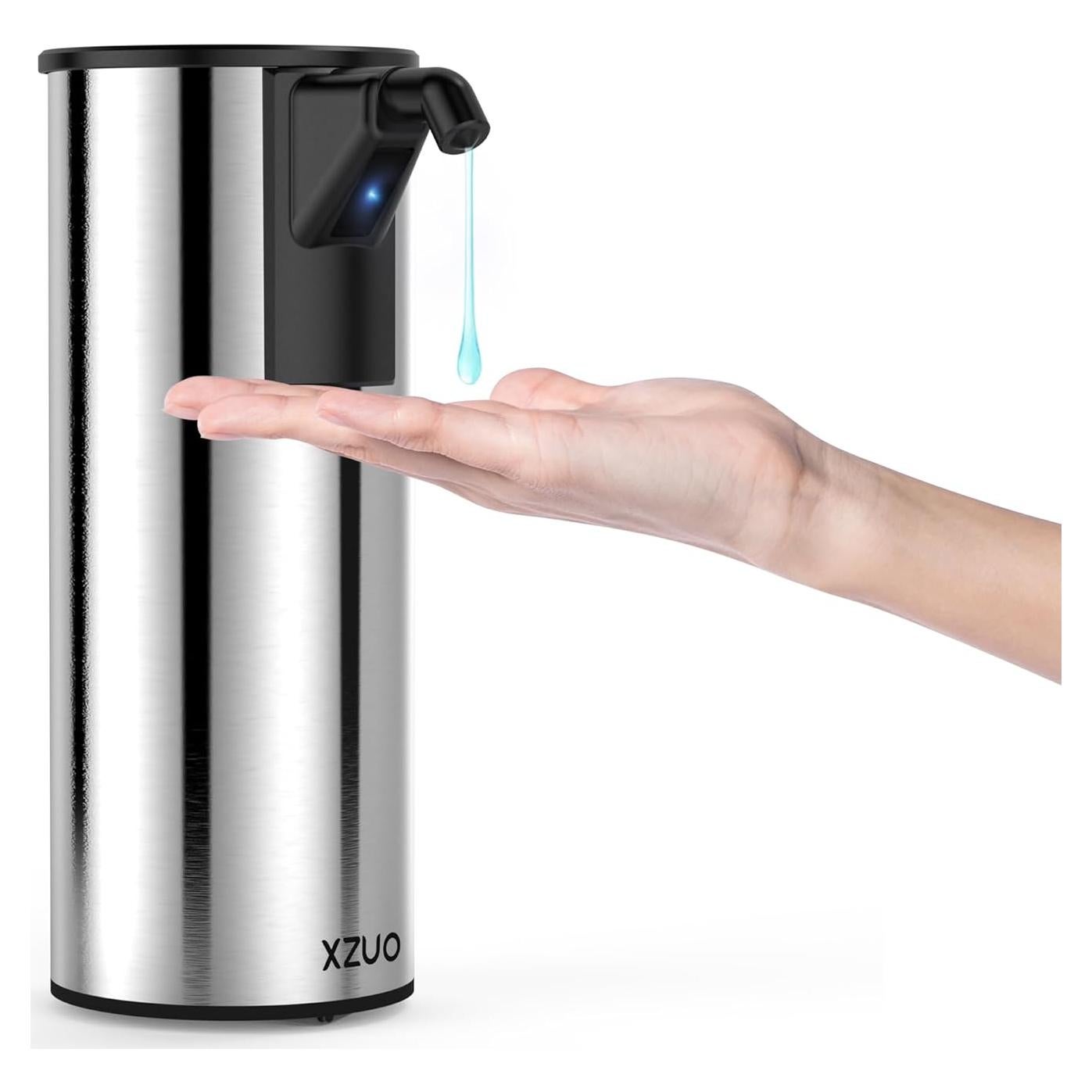 Dispensador de Jabón Automático XZUO Acero Inoxidable 348ml