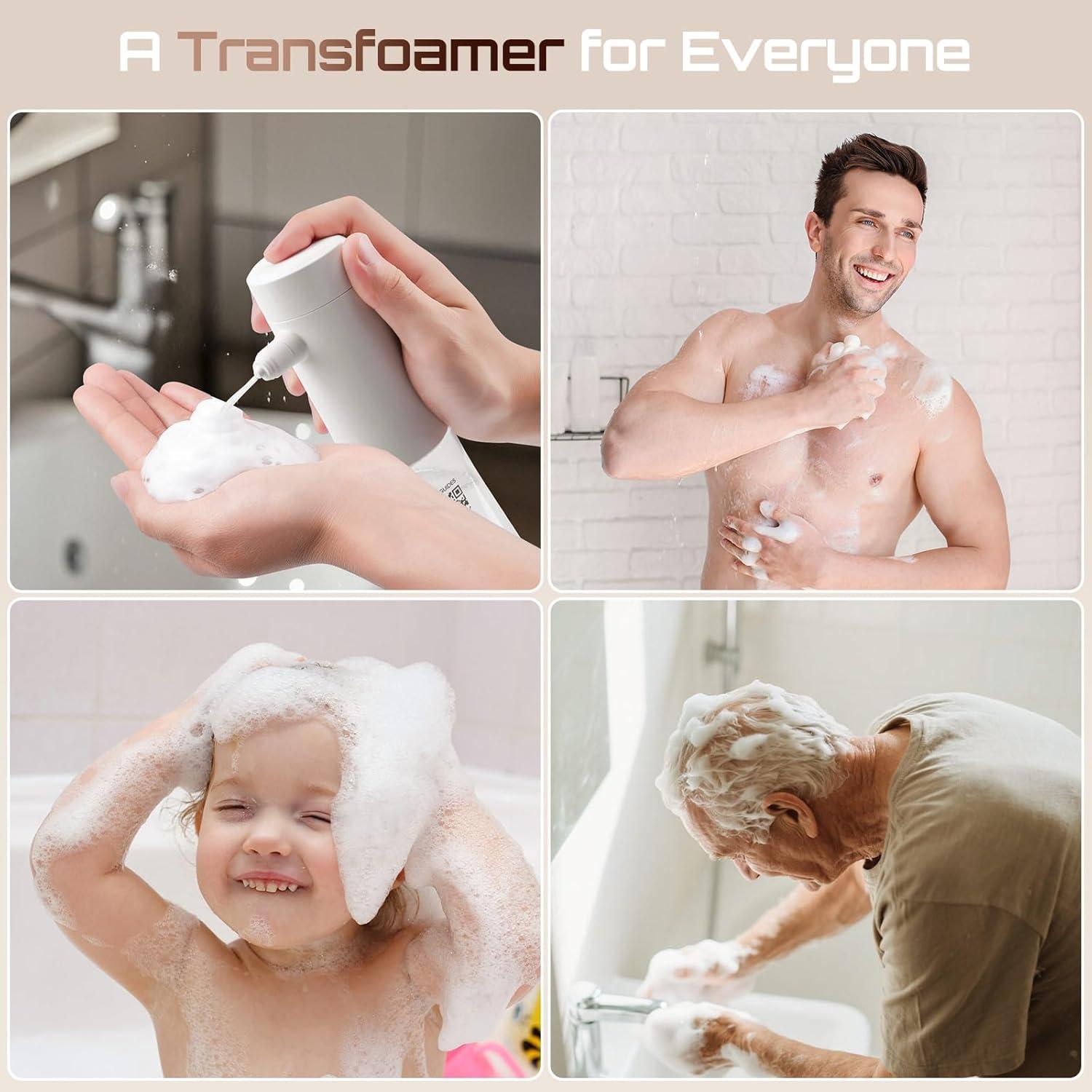 Dispensador de Jabón Espumoso Eléctrico Airversa ES1 Blanco 230ml