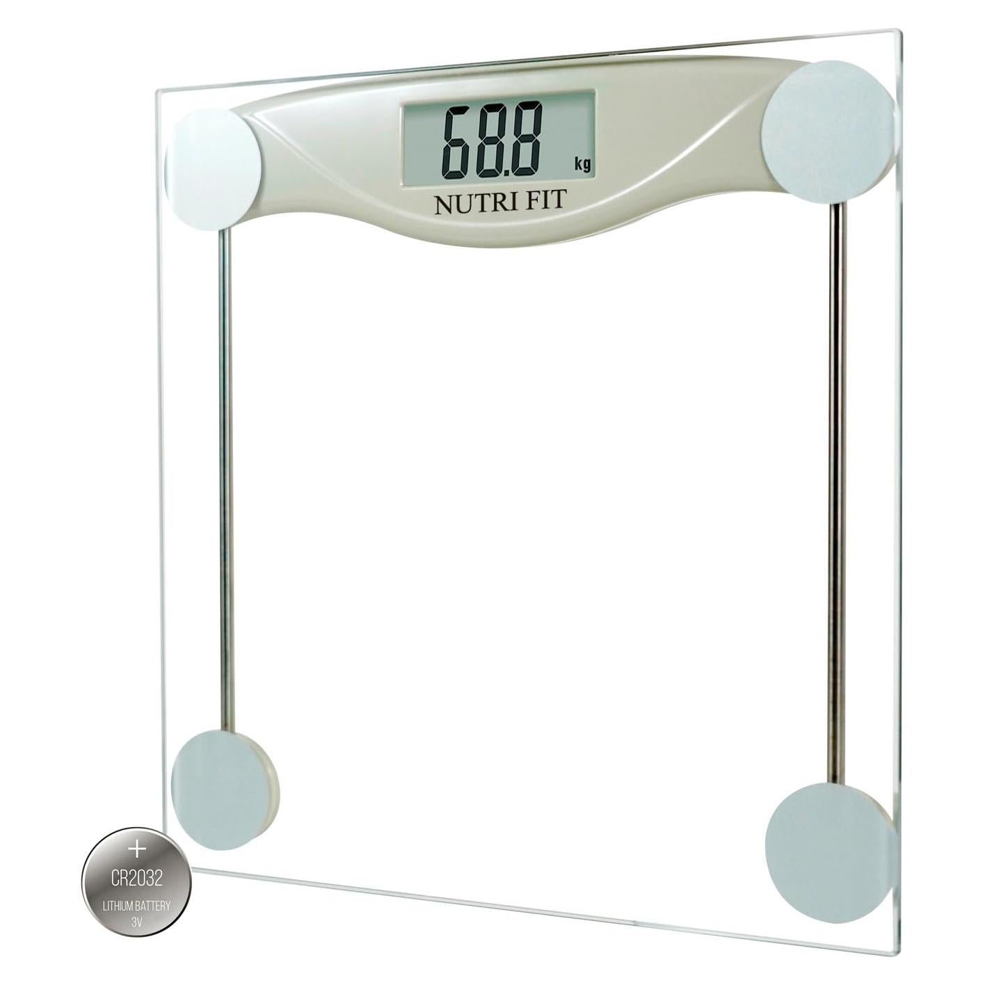 Báscula Digital de Baño NUTRI FIT 150 kg Alta Precisión
