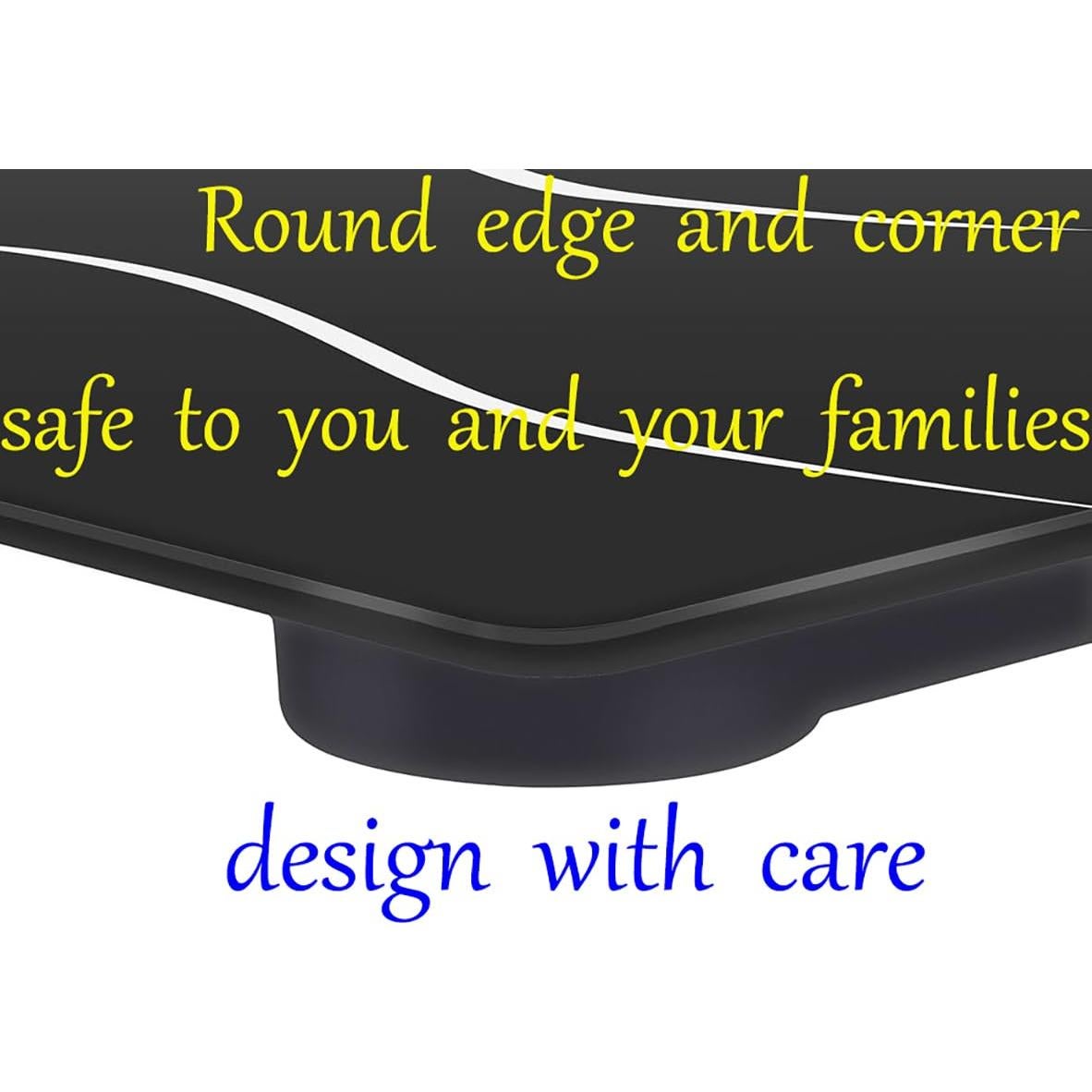 Báscula Digital de Baño StuymQI Negra 180kg Máx