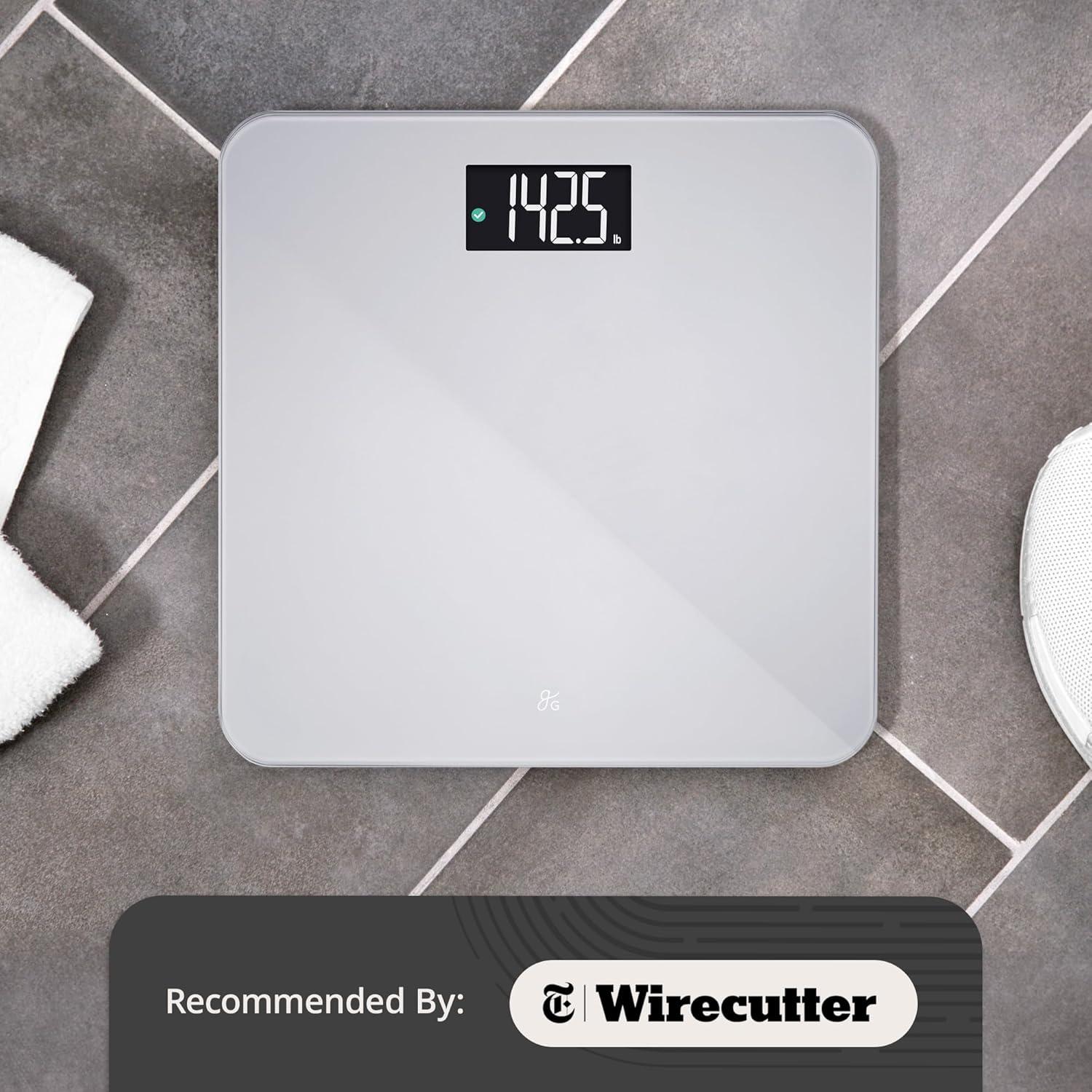 Báscula Digital AccuCheck Greater Goods 181 kg Gris Perla