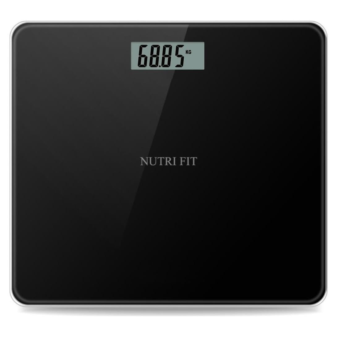 Balanza Digital de Baño NUTRI FIT 150 kg con Pantalla LCD