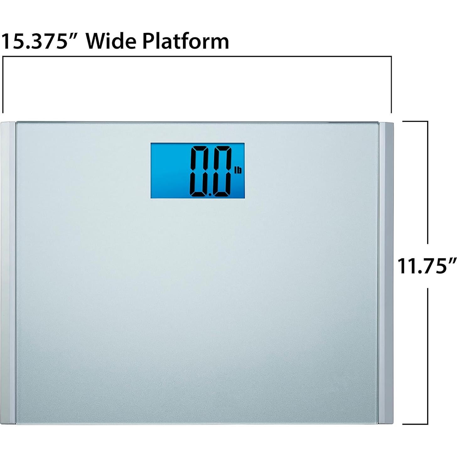 Báscula de baño digital EatSmart Precision Plus 200 kg gris