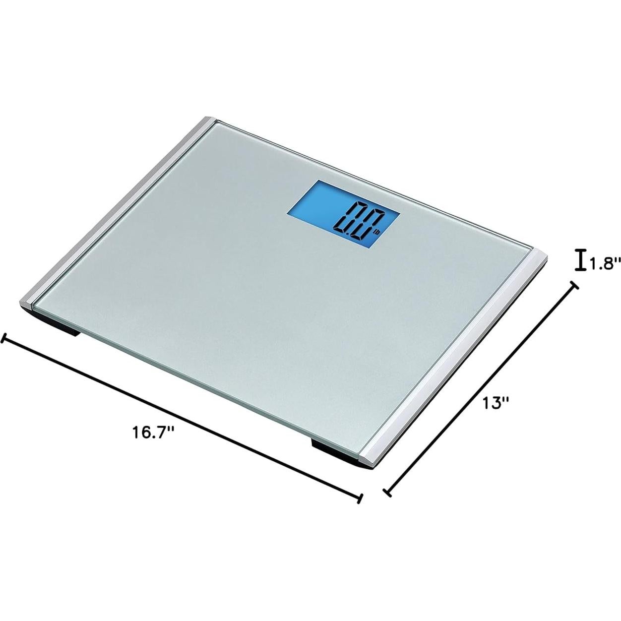 Báscula de baño digital EatSmart Precision Plus 200 kg gris
