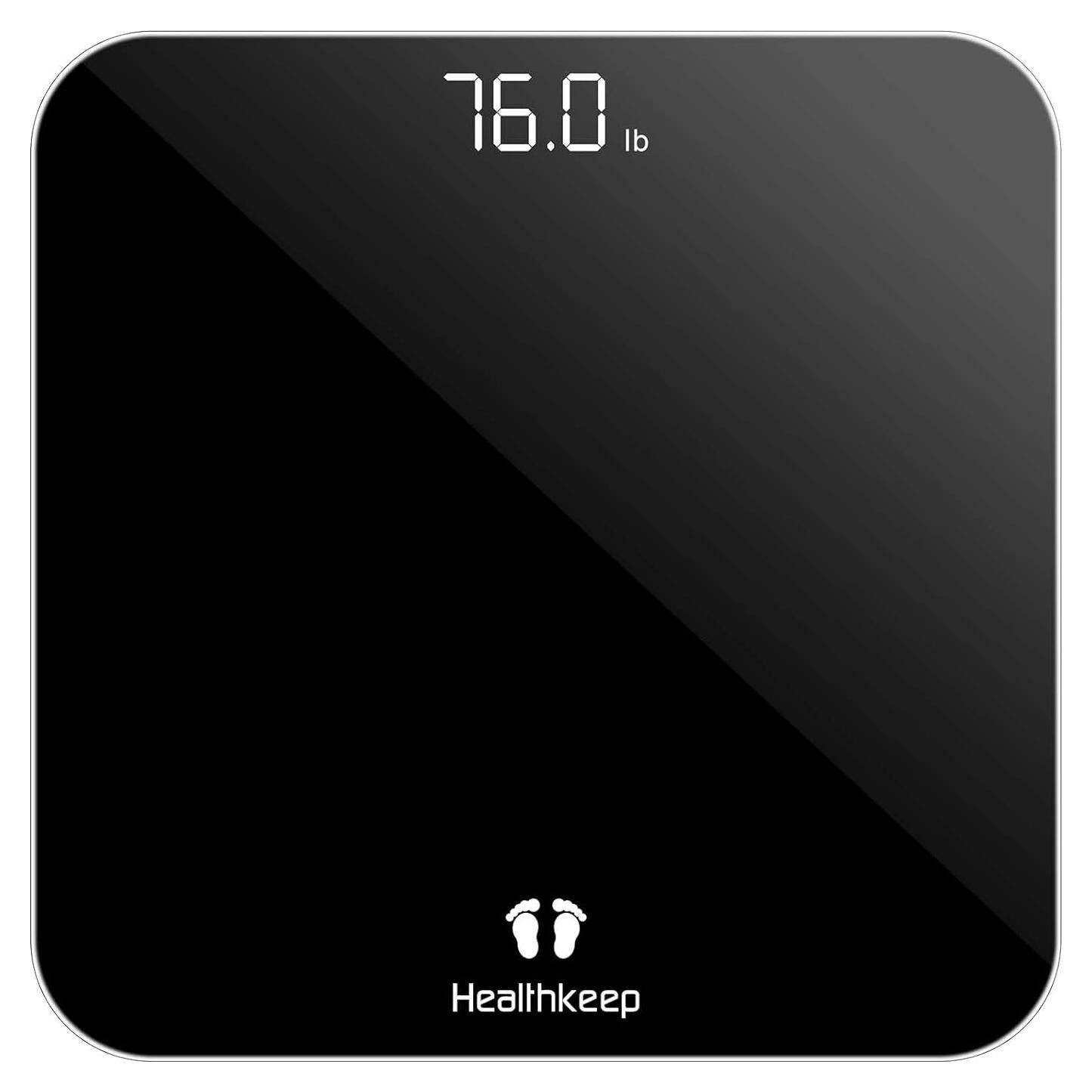 Báscula Digital de Baño Healthkeep T107 180kg Pantalla LED