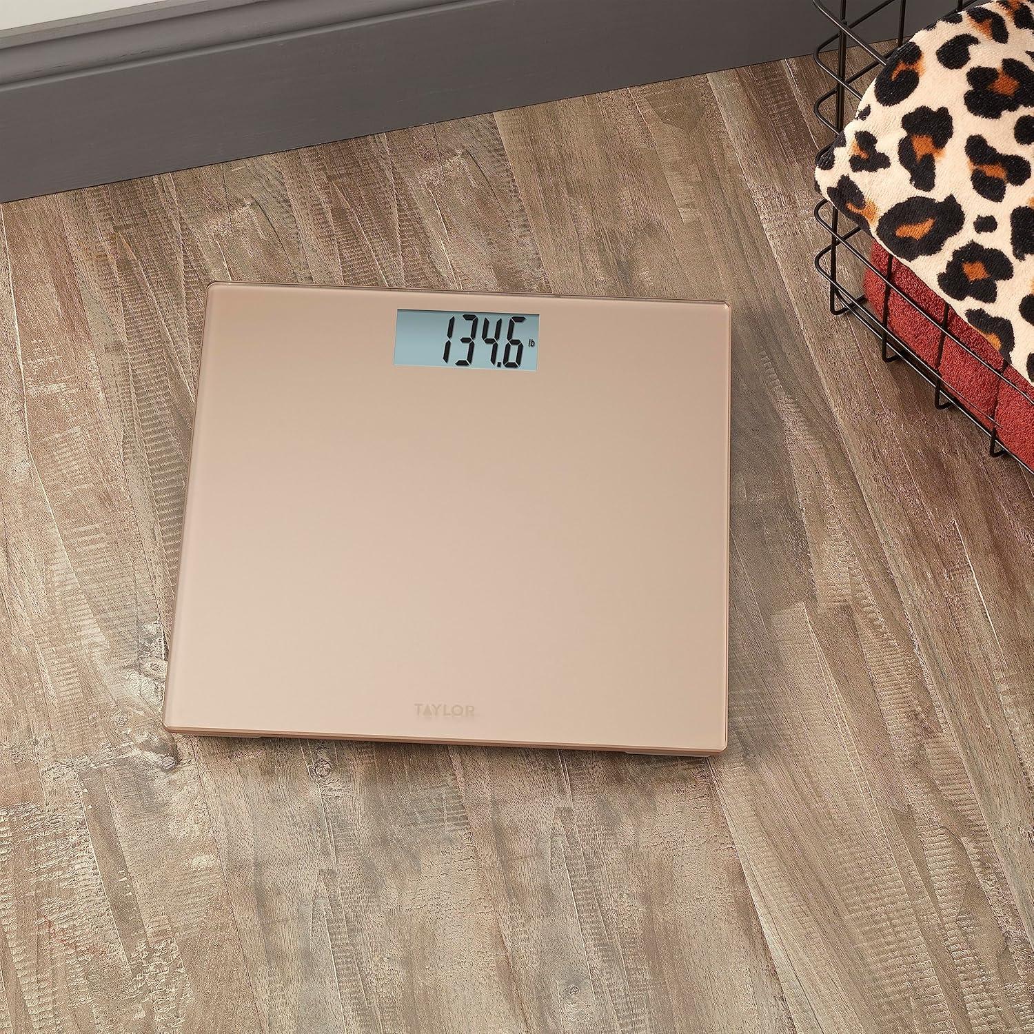 Báscula Digital Taylor 7558 Alta Precisión 181.44 kg Vidrio