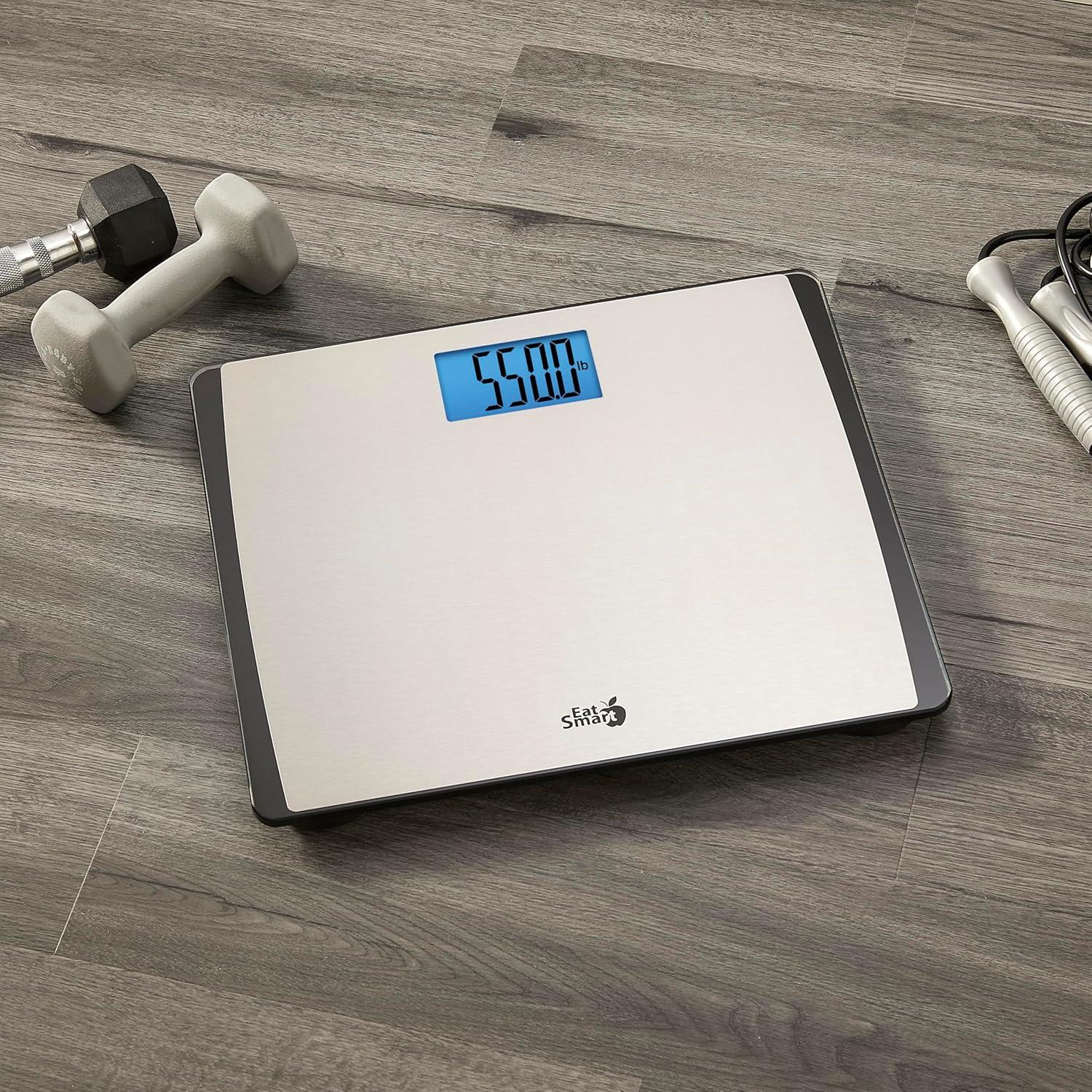 Báscula Digital de Baño EatSmart Precision 250 kg Acero Inoxidable