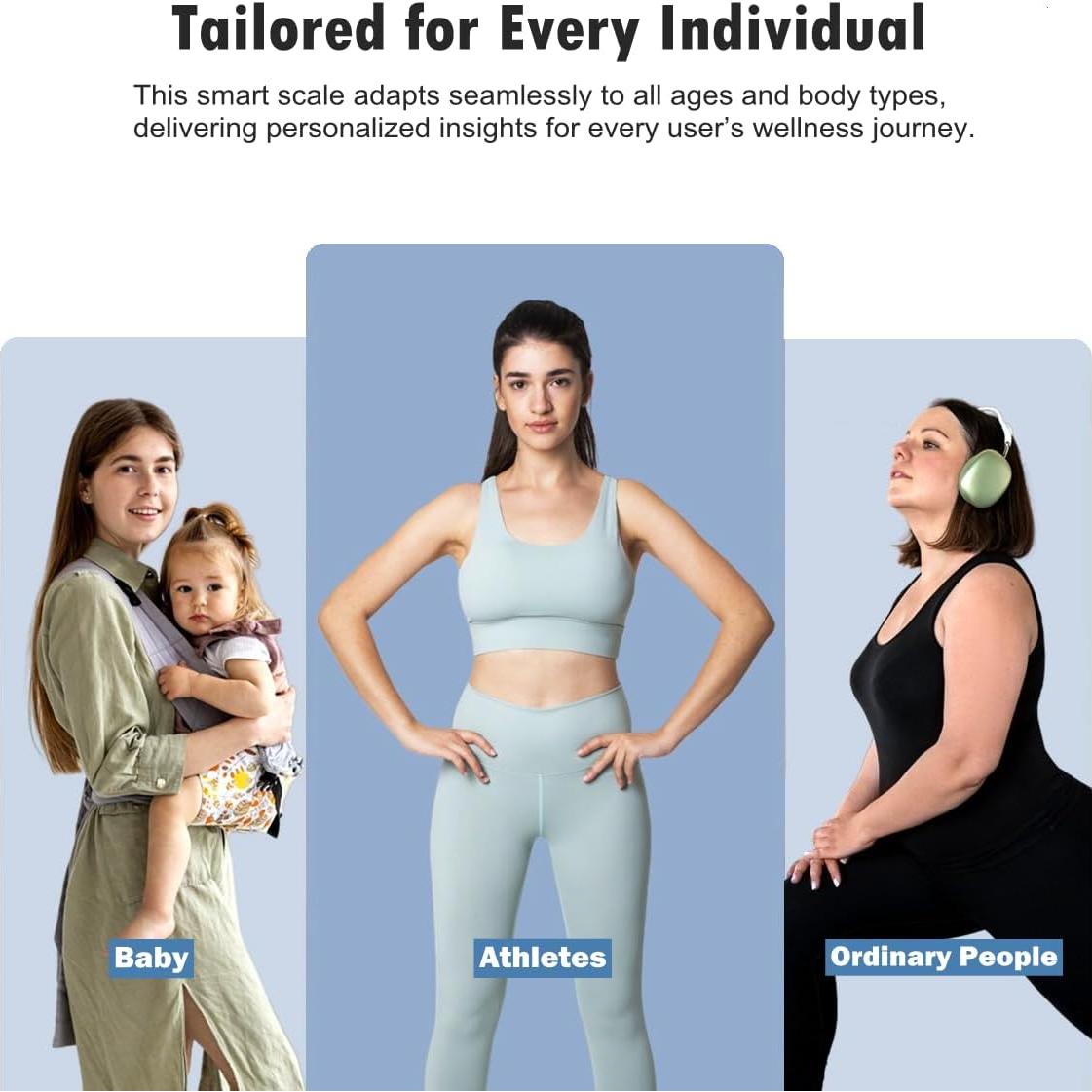 Balanza Digital Inteligente NUTRI FIT 150kg Bluetooth IMC