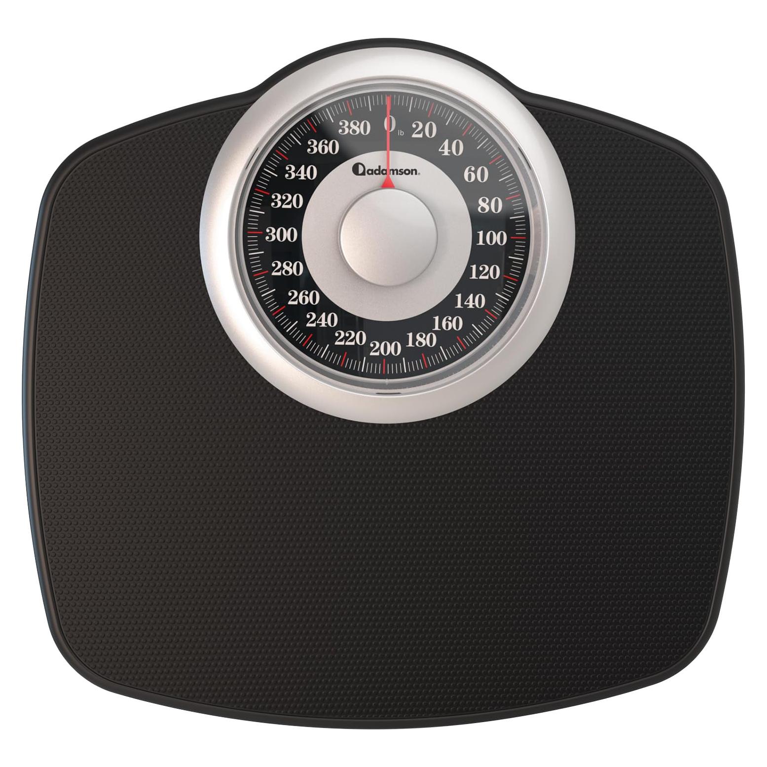 Báscula de Baño Analógica Adamson A25 - Hasta 181 kg - Superficie Antideslizante