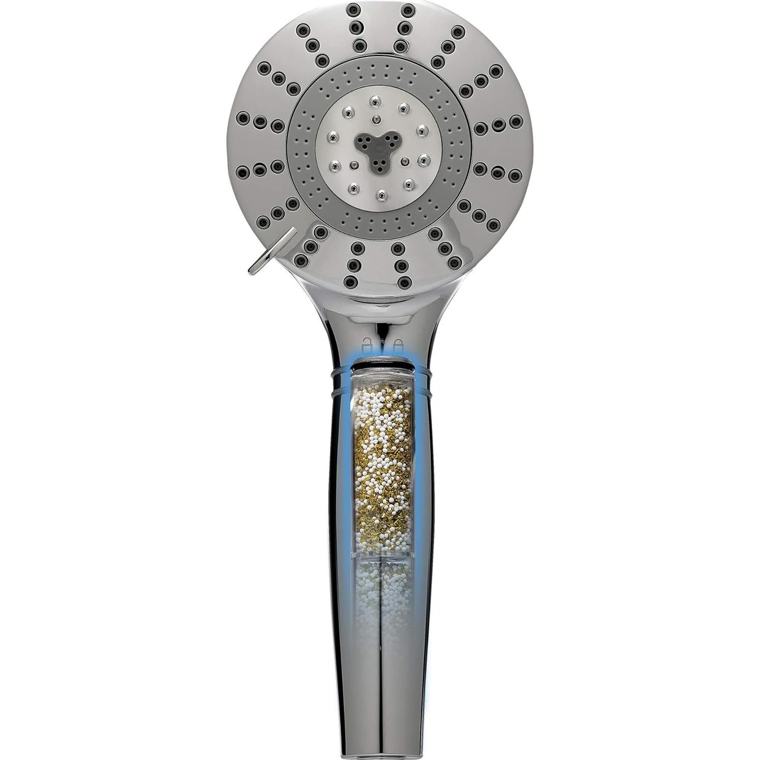 Mango de Ducha Filtrada Sprite Showers Pure 7 Configuraciones Cromo