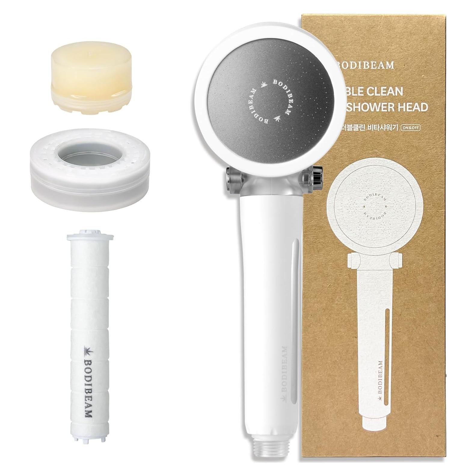 Cabezal de Ducha Filtrado BODIBEAM - Vitamina C, Alta Presión