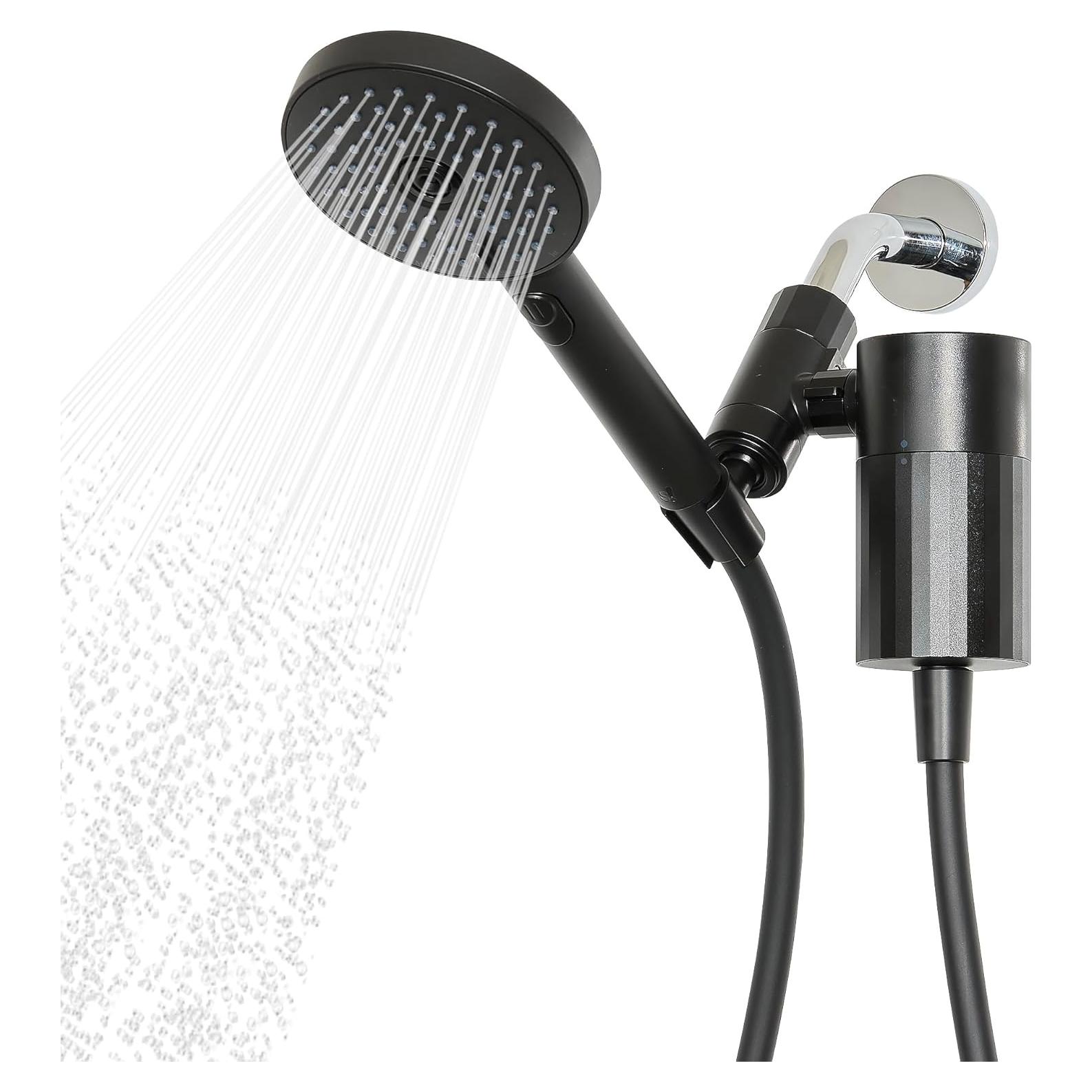 Cabezal de Ducha de Mano Sproos! con Filtros y Manguera 177.8 cm