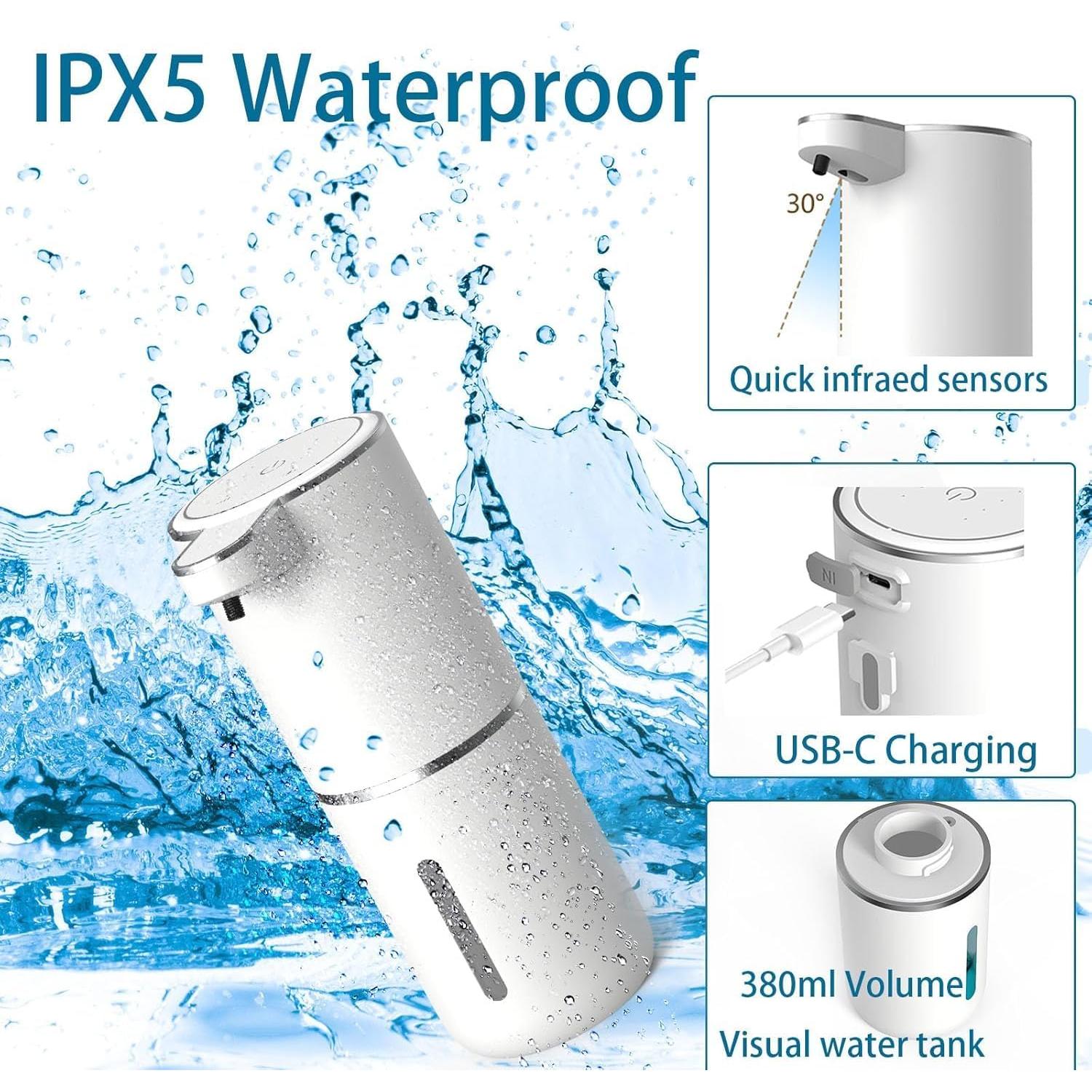 Dispensador de Jabón Automático YNESOER 400ml USB Recargable