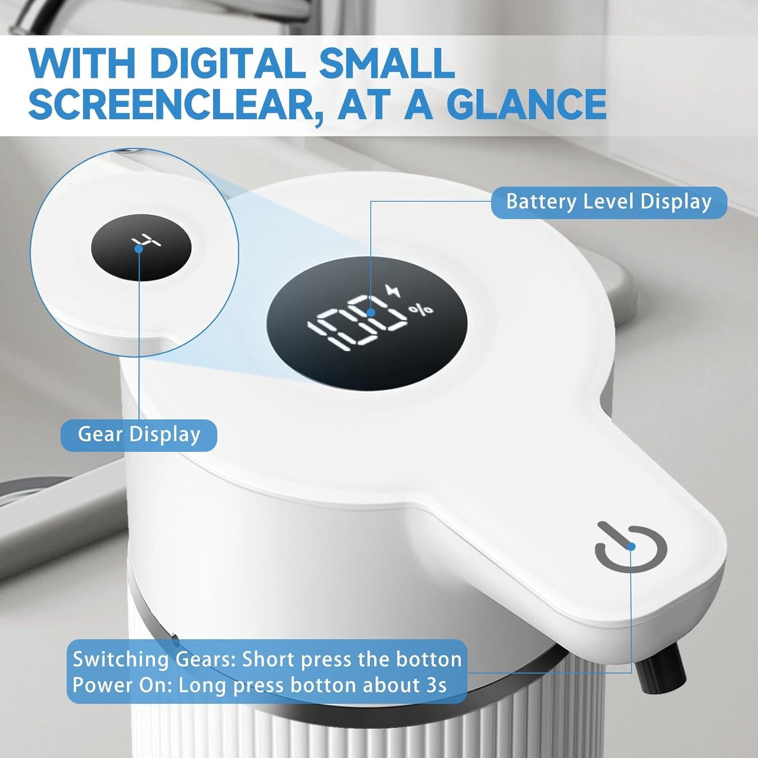 Dispensador de Jabón Automático Dmyond 420 ML Sensor Infrarrojo