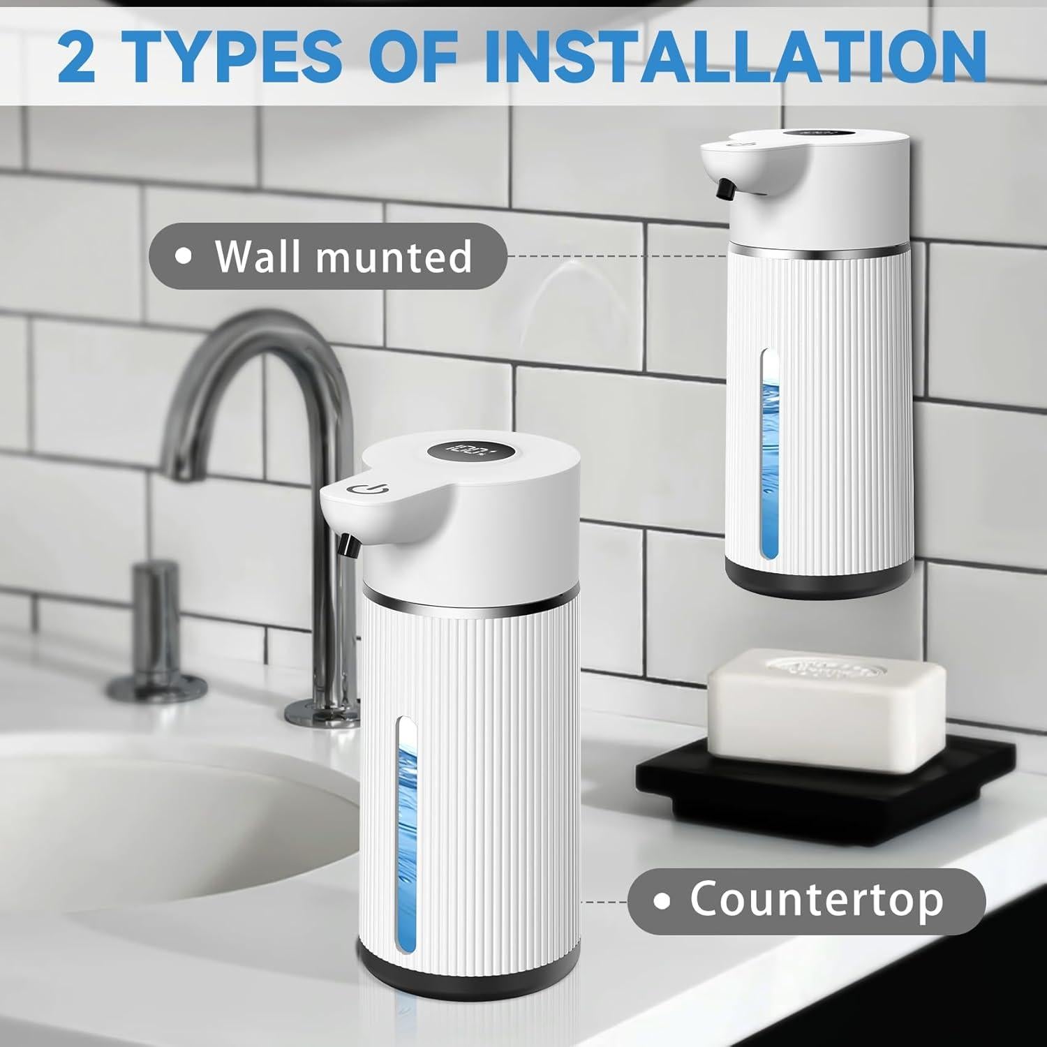 Dispensador de Jabón Automático Dmyond 420 ML Sensor Infrarrojo