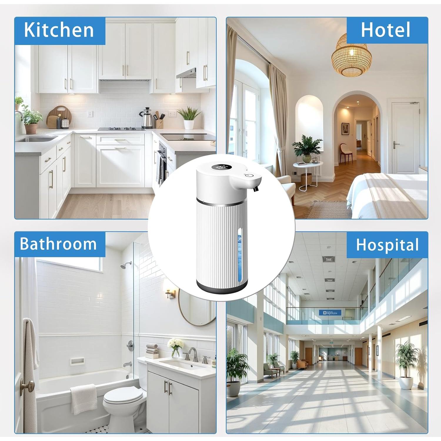 Dispensador de Jabón Automático Dmyond 420 ML Sensor Infrarrojo