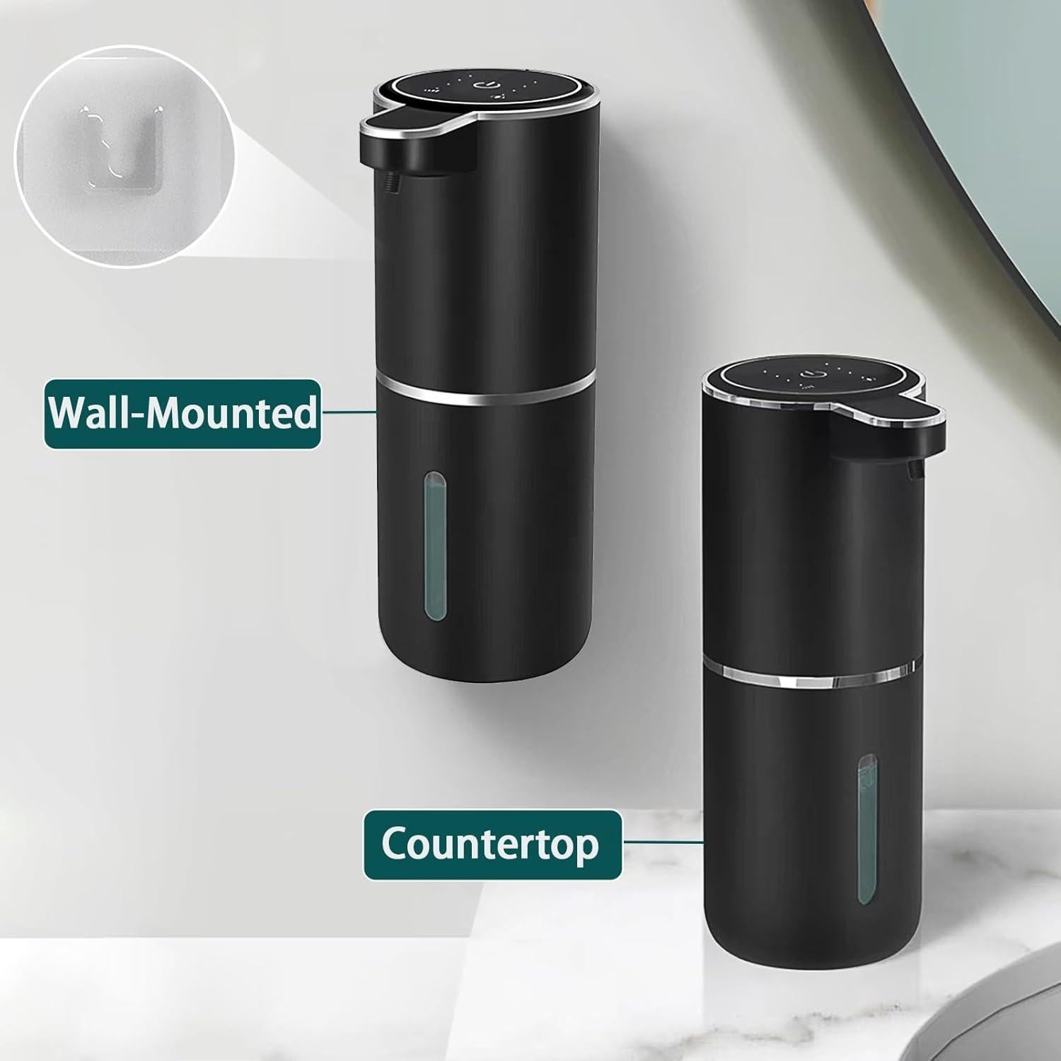 Dispensador Automático de Jabón Espumoso WREWING 380ml Negro