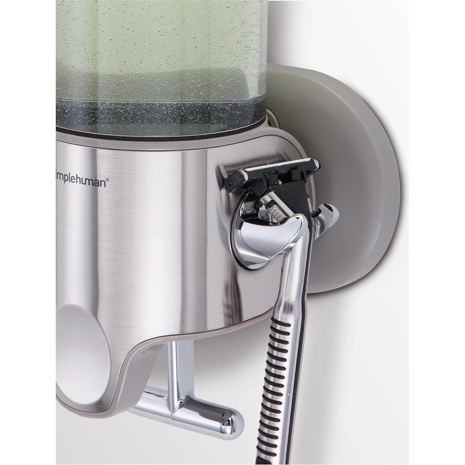 Dispensador de Ducha Doble Simplehuman Acero Inoxidable 2 x 444 ml