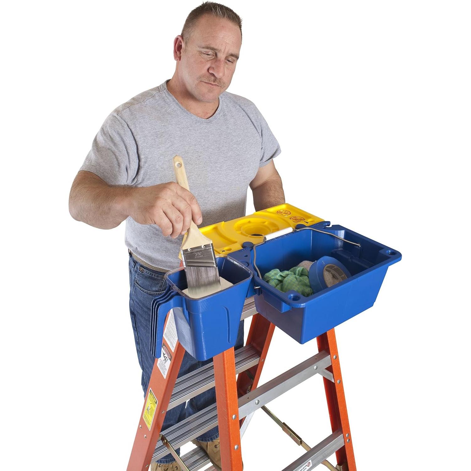 Accesorios de Escalera Werner AC52-UB Azul con Soporte