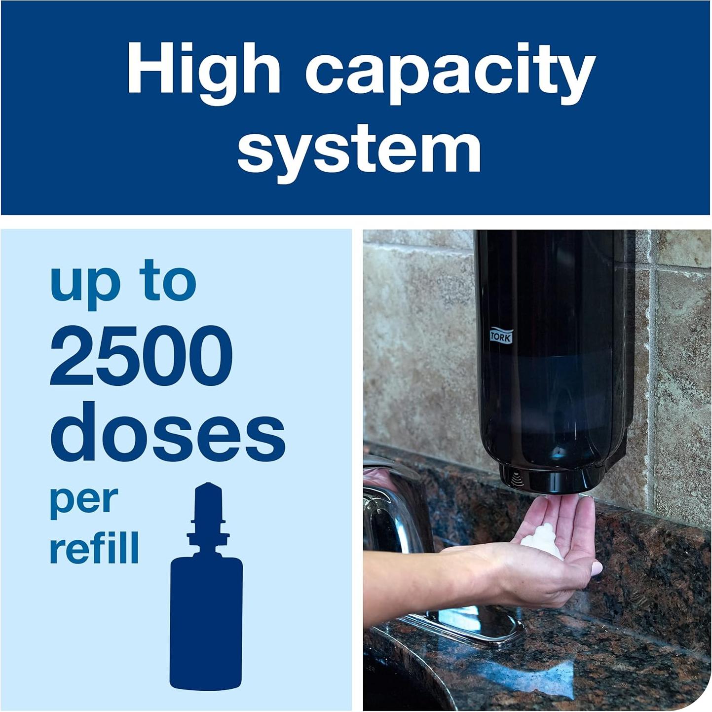 Dispensador de Jabón y Desinfectante Tork Intuition S4 Negro