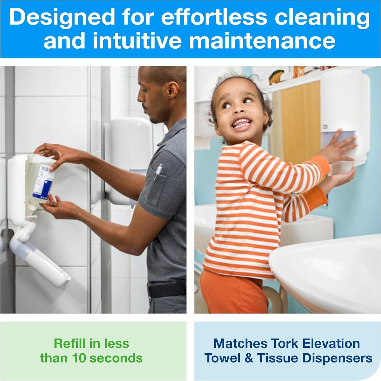 Dispensador de Jabón y Desinfectante Tork Intuition S4 Negro