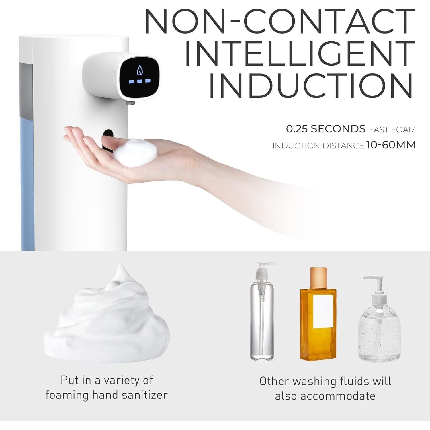 Dispensador Automático de Jabón Espumoso Interhasa 300ml