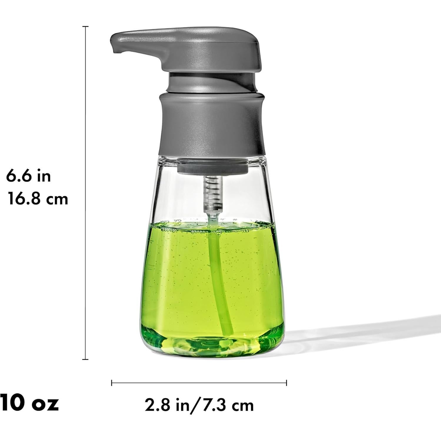 Dispensador de Jabón OXO Good Grips 290 ml Carbón